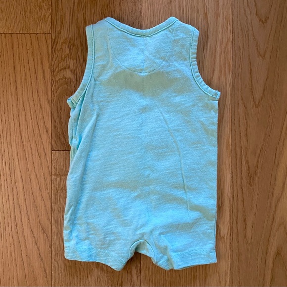 Gymboree Newborn Aqua Suit - Picture 2 of 3